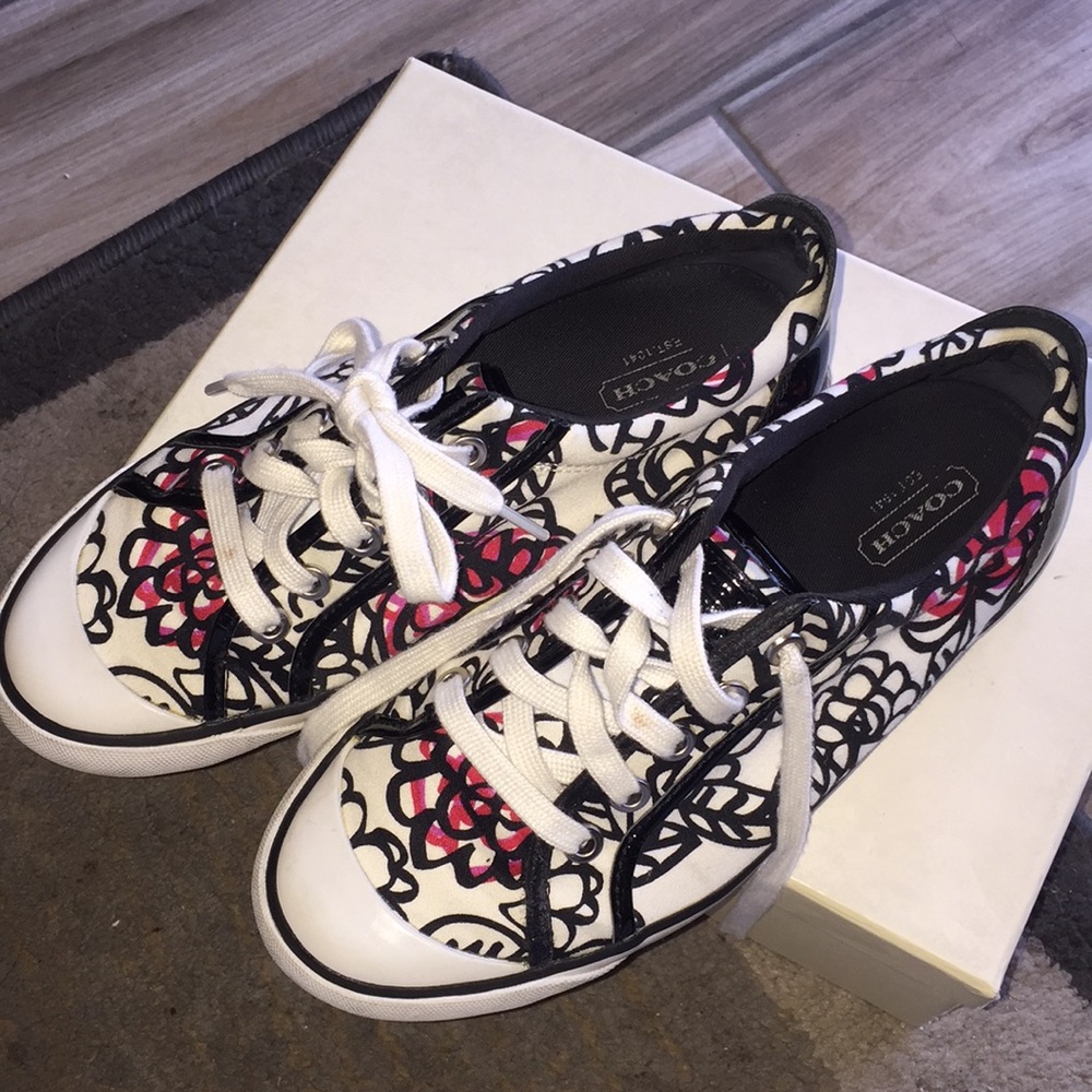 Pre loved COACH Shoes Barrett PPY FL GF/SP